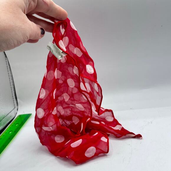 Vintage Accessory Street Oscar De Larenta 100% Silk Pocket Square - Picture 6 of 7